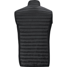 JAKO Quilted Vest Premium (elastic material, side pockets with zipper) black Men